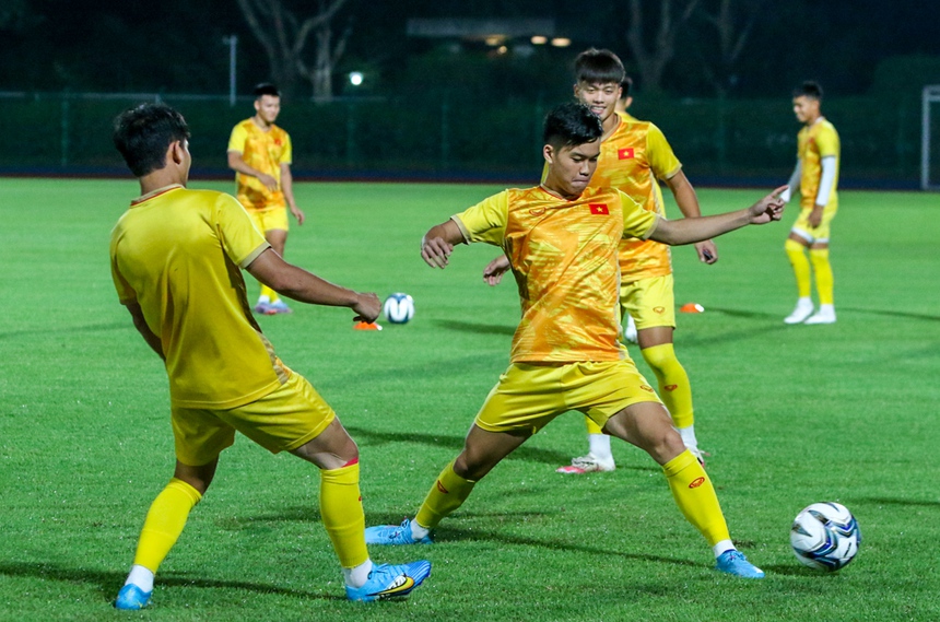 Olympic Việt Nam tự tin sẽ có điểm trước Iran - Ảnh 2.
