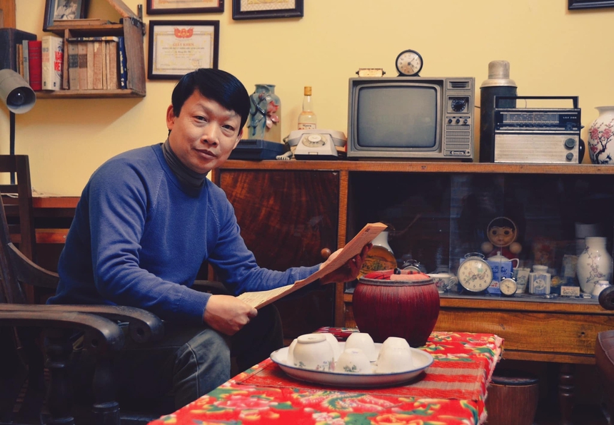 Đề cử Giải Bùi Xuân Phái - Vì tình yêu Hà Nội lần 16 - 2023 - Tác giả Tạ Thu Phong: 'Có một Hà Nội khác, sau những nhà cao tầng hiện đại…' - Ảnh 1.