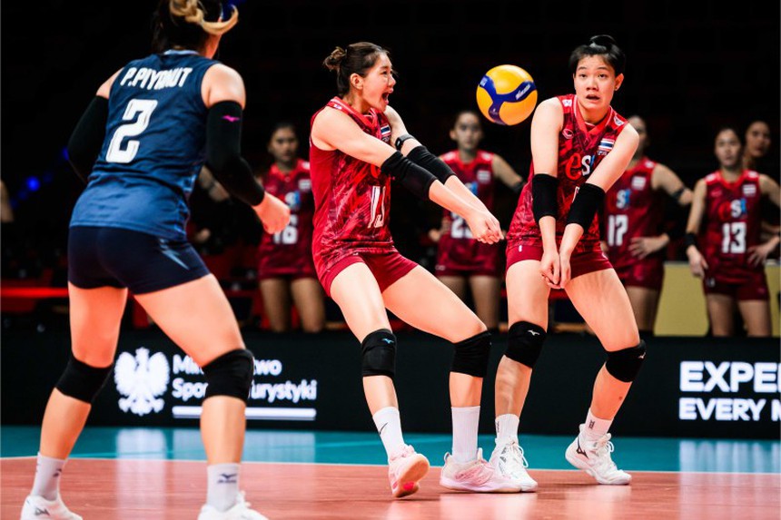 ĐT bóng chuyền nữ Thái Lan lại thua ở vòng loại Olympic Paris 2024 - Ảnh 2.
