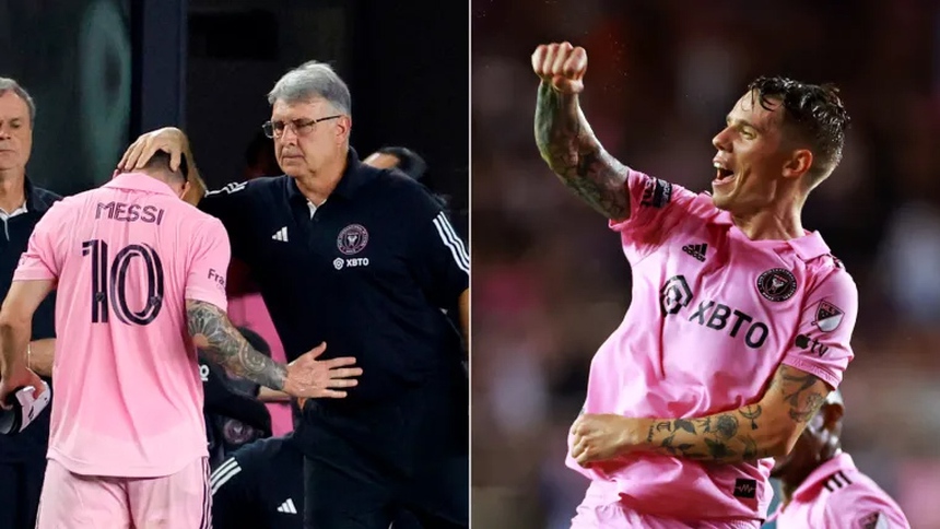 Messi rời sân sớm, Inter Miami vẫn đè bẹp Toronto ở giải nhà nghề Mỹ - Ảnh 3.