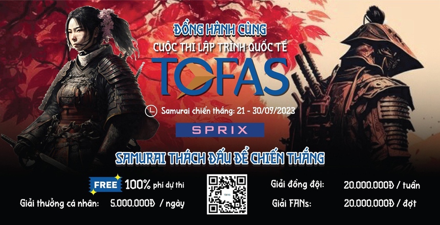 Những bóng hồng khuấy đảo Cuộc thi Lập trình Quốc tế Tofas với tinh thần Samurai - Ảnh 6.