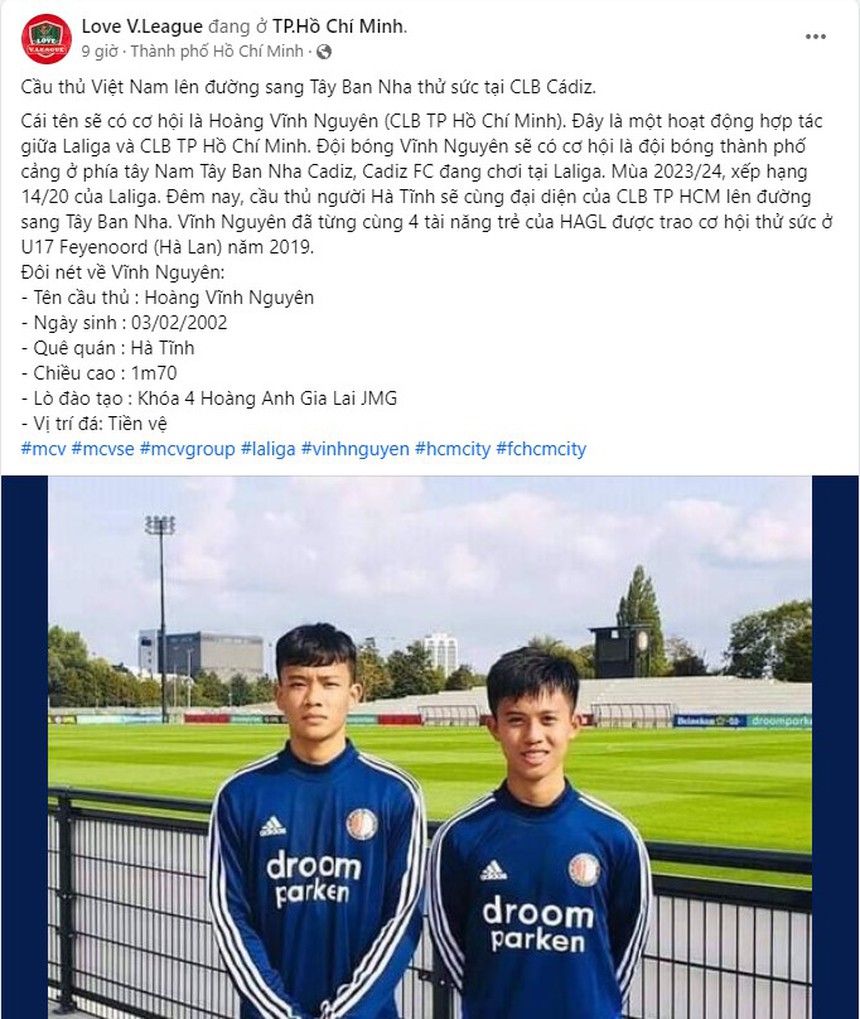 Rộ thông tin ‘Xuân Trường đệ nhị’ của lò HAGL chuyển sang La Liga - Ảnh 2. Rộ thông tin ‘Xuân Trường đệ nhị’ của lò HAGL chuyển sang La Liga - Ảnh 2.