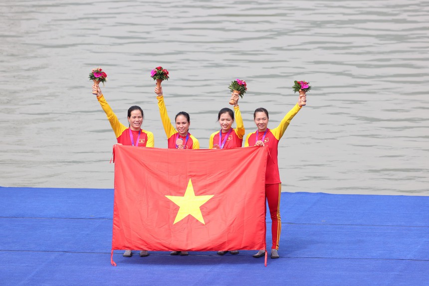 Đại hội thể thao châu Á ASIAD 19: Rowing “mở hàng” huy chương - Ảnh 1.