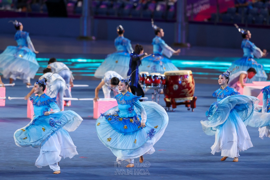 Chiêm ngưỡng bữa tiệc sắc màu của ASIAD 2023 - Ảnh 9. Chiêm ngưỡng bữa tiệc sắc màu của ASIAD 2023 - Ảnh 9.