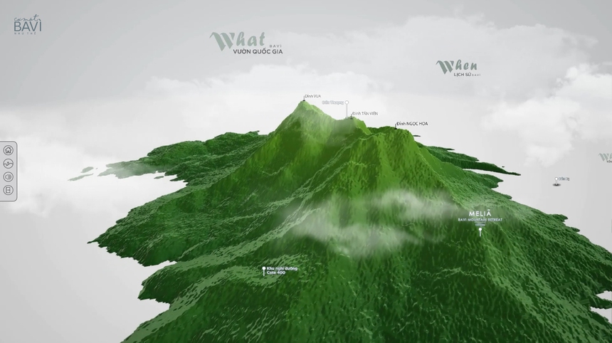 Đề cử Giải Bùi Xuân Phái – Vì tình yêu Hà Nội lần 16 - 2023: Tôn vinh núi thiêng Ba Vì bằng công nghệ số - Ảnh 1.