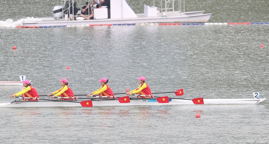 Trực tiếp kết quả thi đấu đoàn TTVN tại ASIAD 2023 hôm nay (25/9): Rowing đem về thêm huy chương - Ảnh 2.