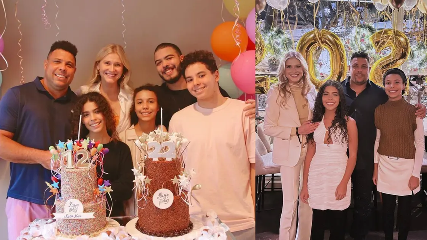 Ba cuộc hôn nhân, năm lần đính hôn của Ronaldo 'béo' và cái kết viên mãn bên vợ trẻ - Ảnh 13.