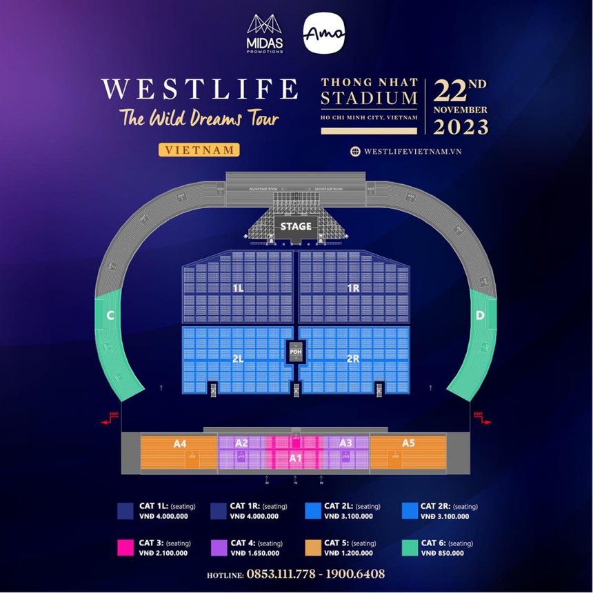 Concert Westlife tại Việt Nam cháy vé, trong khi BamBam (GOT7) mở bán 'chật vật' - Ảnh 1.