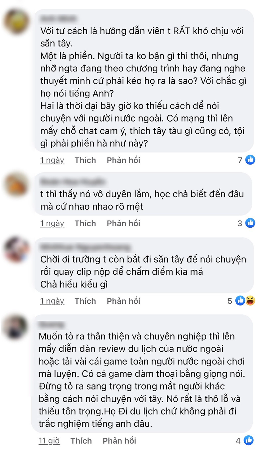 Tranh cãi người trẻ học Tiếng Anh bằng cách “săn Tây” để giao tiếp, làm phiền sự riêng tư - Ảnh 7.