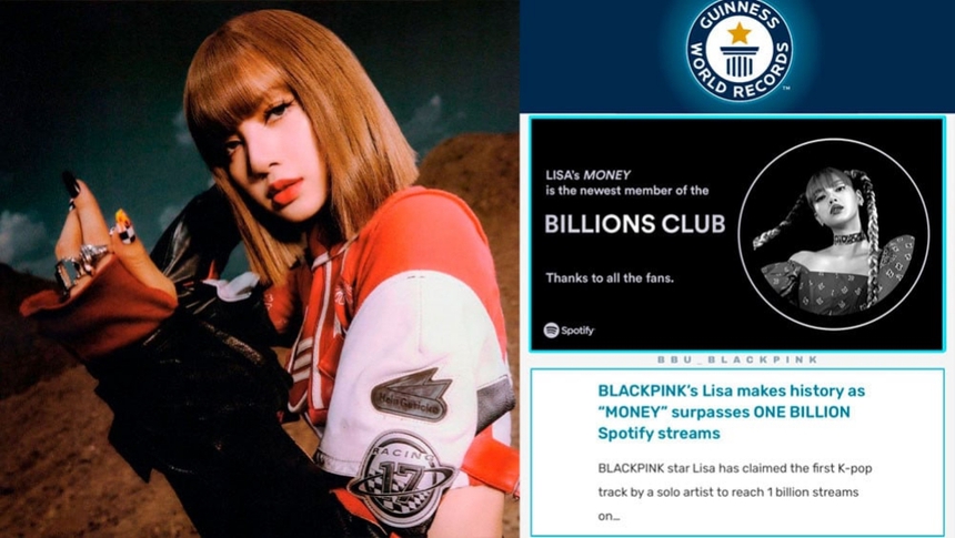 Lisa Blackpink đạt kỷ lục Guinness thế giới: Đánh dấu một cột mốc lịch sử - Ảnh 1.