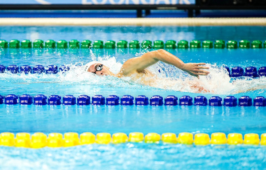 Kình ngư Nguyễn Huy Hoàng: Tôi đã lấy lại được cảm giác thi đấu, không run như ngày đầu - Ảnh 2.