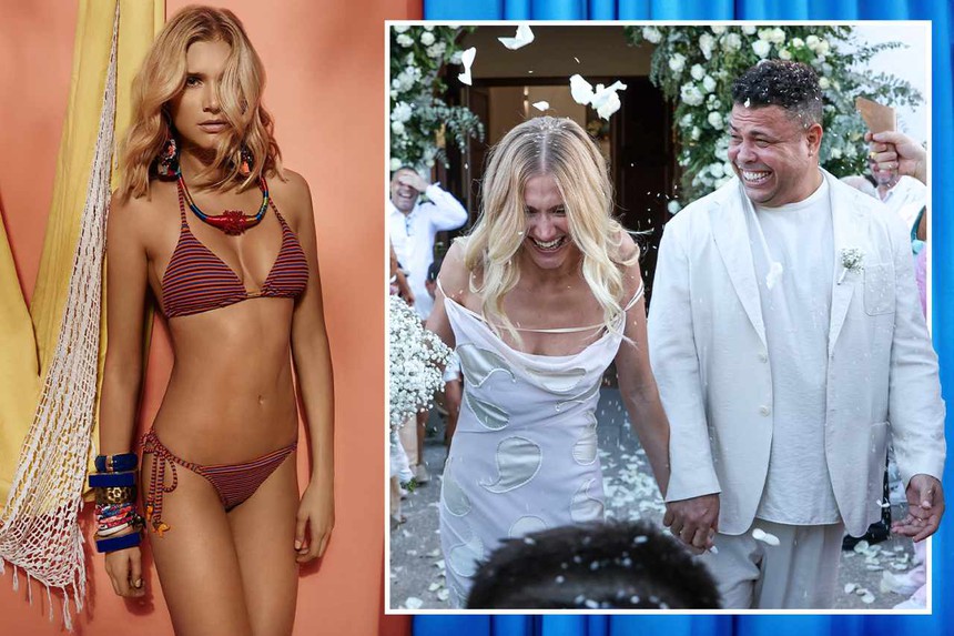 Ronaldo 'béo' cưới vợ lần 3, nhan sắc vợ trẻ gây ngỡ ngàng - Ảnh 2.