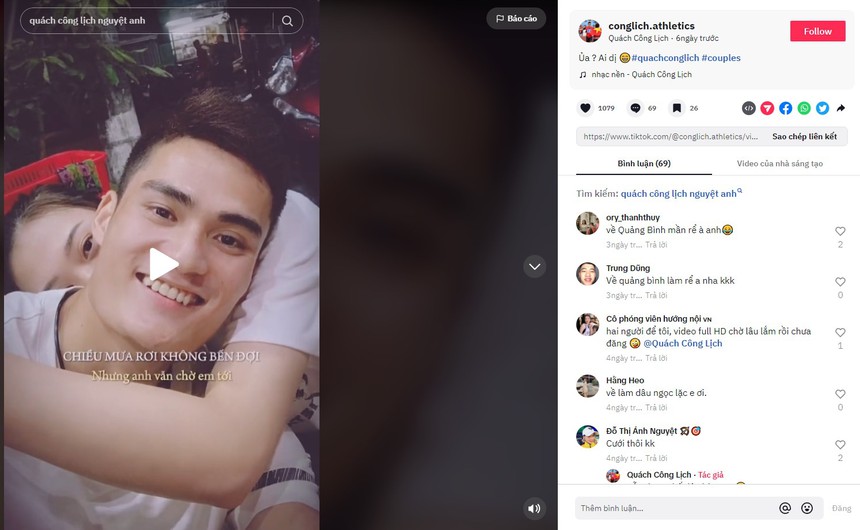 Lộ diện các bạn trai ‘soái ca’ của chủ công Nguyệt Anh và người đẹp bóng chuyền Kiều Trinh, CĐV chờ đám cưới ở Quảng Bình - Ảnh 2.