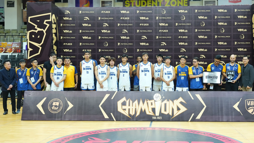 Saigon Heat vô địch, Nha Trang Dolphins rơi nước mắt ngày hạ màn VBA 2023 - Ảnh 4. Saigon Heat vô địch, Nha Trang Dolphins rơi nước mắt ngày hạ màn VBA 2023 - Ảnh 4.