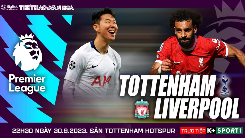 Nhận định bóng đá Tottenham vs Liverpool (23h30, 30/9), vòng 7 Ngoại hạng Anh - Ảnh 2. Nhận định bóng đá Tottenham vs Liverpool (23h30, 30/9), vòng 7 Ngoại hạng Anh - Ảnh 2.