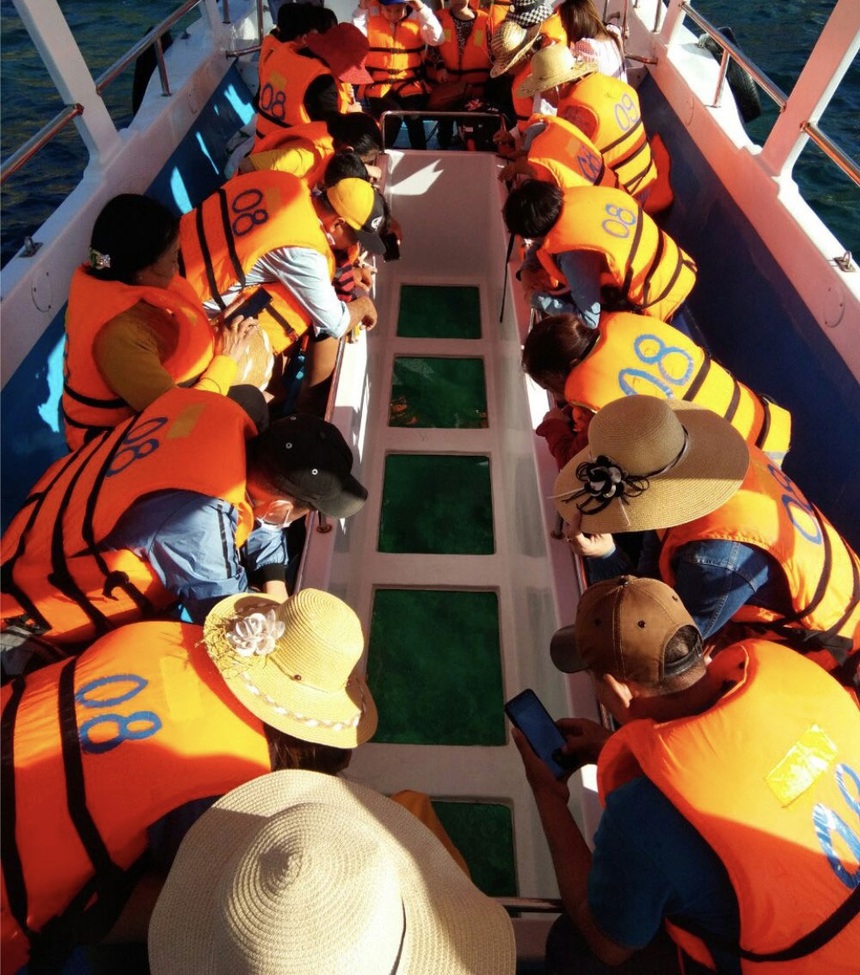 Lặn ngắm san hô, lướt cano khám phá Vĩnh Hy - "đôi mắt biếc" của Ninh Thuận  - Ảnh 17.