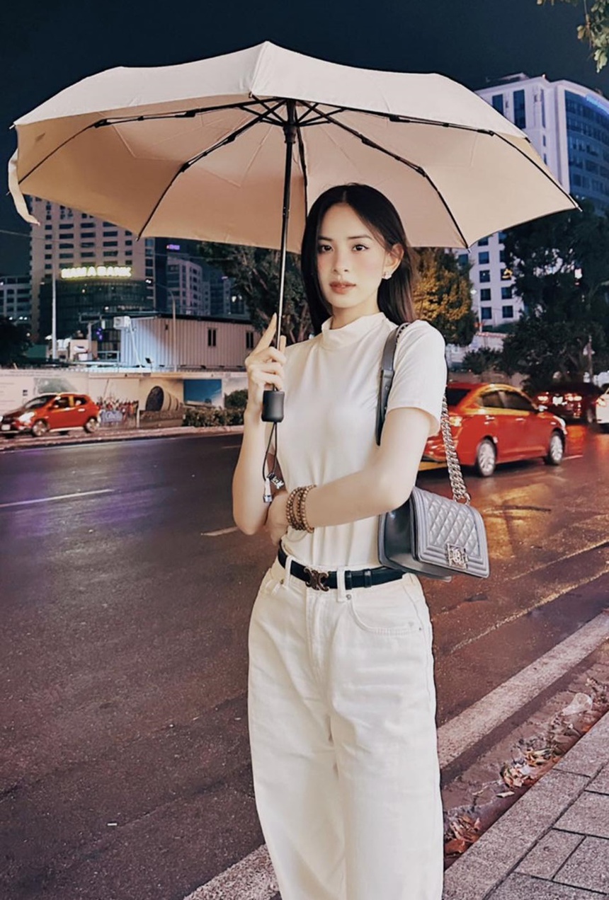 Xu hướng diện cả cây đồ trơn màu được sao Việt yêu thích  - Ảnh 8.