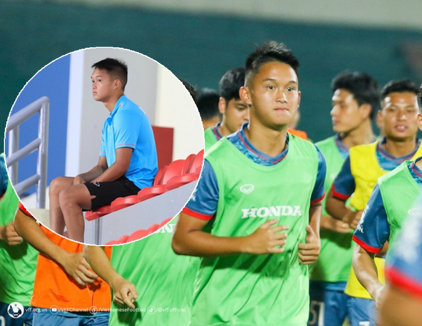 Ngôi sao Việt kiều ngồi ngoài khi U23 Việt Nam tập luyện, dễ 'nối gót' đàn anh Mạc Hồng Quân - Ảnh 2.