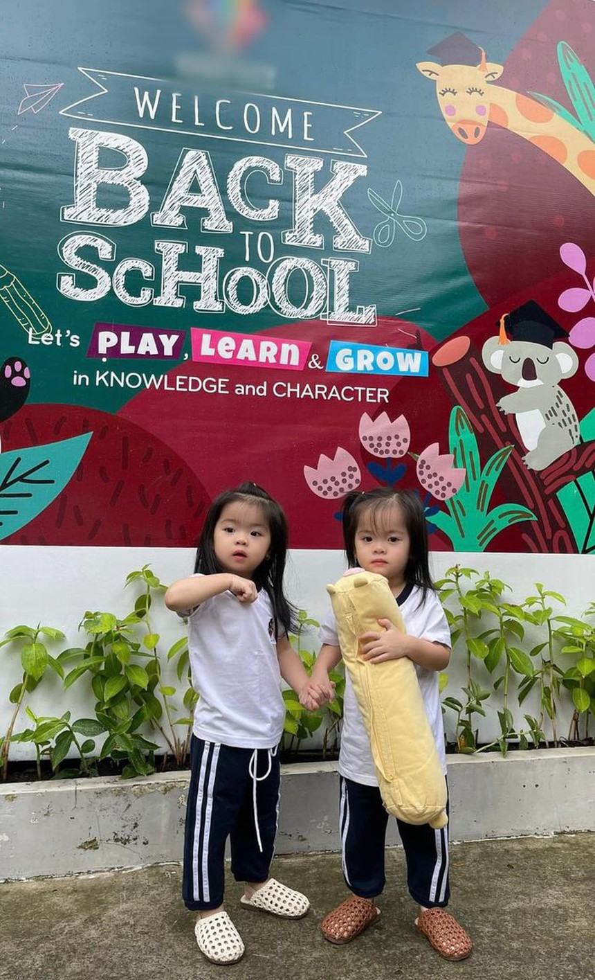 Dàn sao Việt đưa con đi khai giảng: Bận rộn đến đâu bố mẹ vẫn đồng hành, tiếp sức trẻ thơ - Ảnh 5.