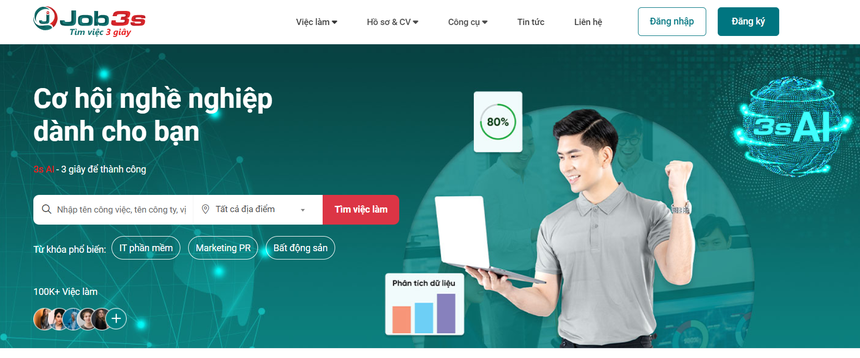 Lấy công nghệ AI làm thế mạnh cốt lõi, Job3s.vn đang dẫn đầu xu thế tuyển dụng - Ảnh 1.