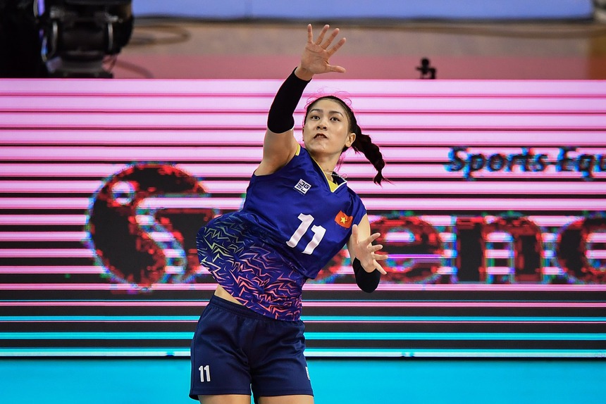 Kiều Trinh là đối chuyền số 1 của Việt Nam hiện nay