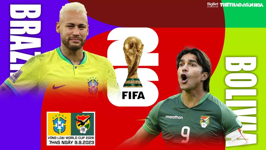 Nhận định bóng đá Brazil vs Bolivia (7h45, 9/9), Vòng loại World Cup 2026 - Ảnh 2. Nhận định bóng đá Brazil vs Bolivia (7h45, 9/9), Vòng loại World Cup 2026 - Ảnh 2.