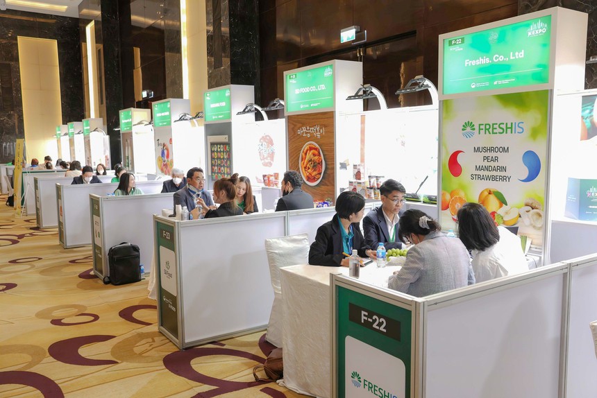 K-Food Fair 2023 đẩy mạnh kết nối doanh nghiệp Việt - Hàn - Ảnh 1.
