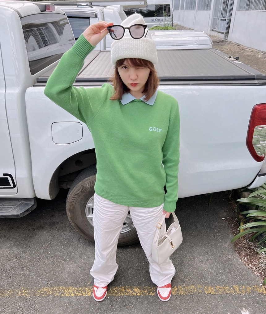 Gu thời trang xuống phố đơn giản, dễ áp dụng của Hải Tú  - Ảnh 3.