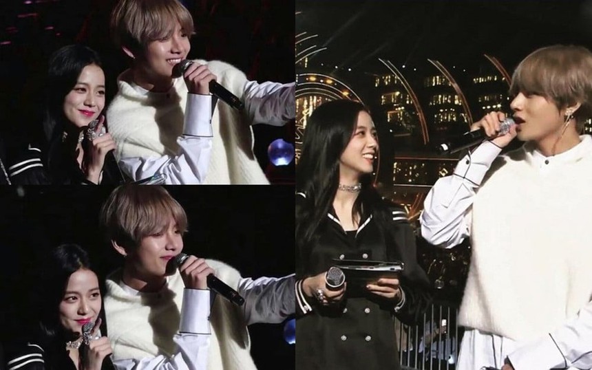 Fan thích thú khi V BTS và Jisoo Blackpink ngày càng thân thiết - Ảnh 2.