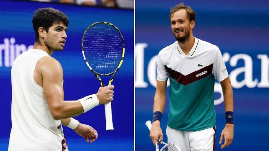 Link xem trực tiếp Alcaraz vs Medvedev (06h00, 9/9), vòng bán kết US Open 2023 - Ảnh 3. Link xem trực tiếp Alcaraz vs Medvedev (06h00, 9/9), vòng bán kết US Open 2023 - Ảnh 3.
