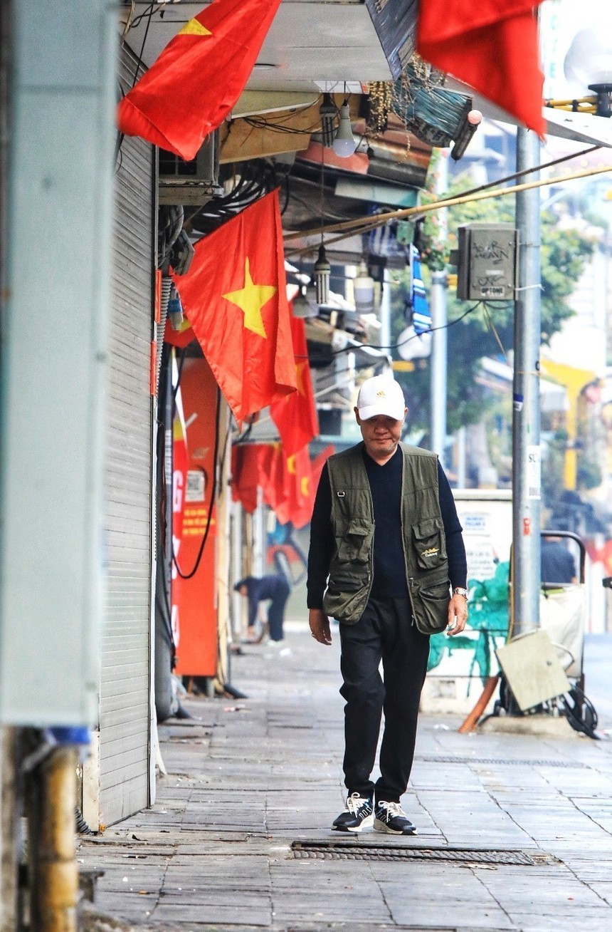 Hà Nội bình yên trong ngày đầu năm mới - Ảnh 3.