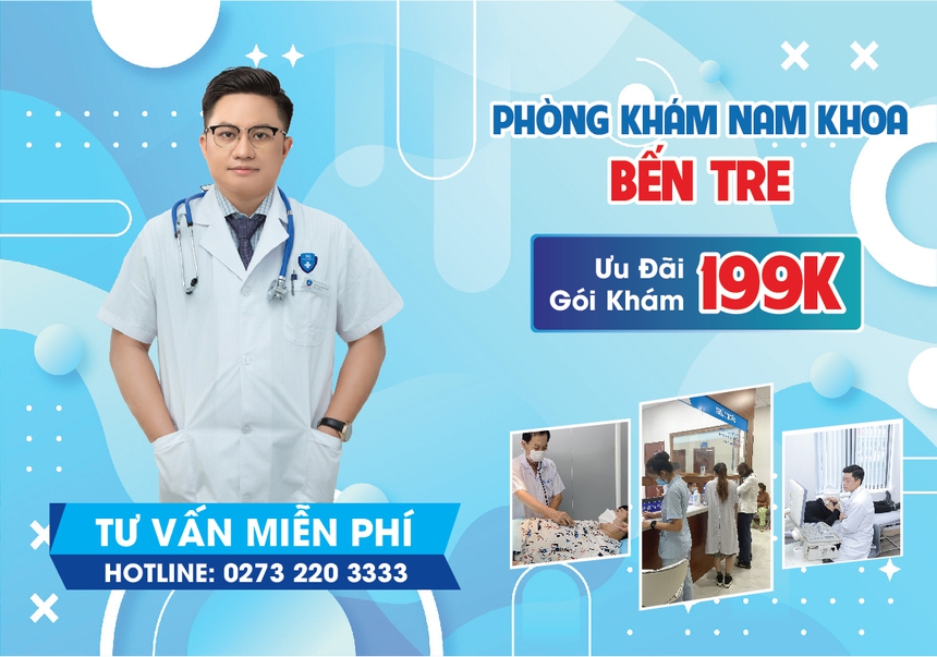 Phòng khám nam khoa Bến Tre - Phòng khám đa khoa Bến Tre – Địa chỉ khám chữa bệnh chất lượng tại Bến Tre - Ảnh 1.