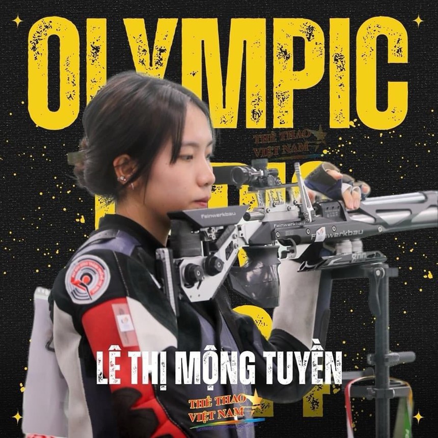 Nhan sắc Lê Thị Mộng Tuyền, người đẹp bắn súng Việt Nam xuất sắc giành vé dự Olympic Paris 2024 - Ảnh 2. Nhan sắc Lê Thị Mộng Tuyền, người đẹp bắn súng Việt Nam xuất sắc giành vé dự Olympic Paris 2024 - Ảnh 2.