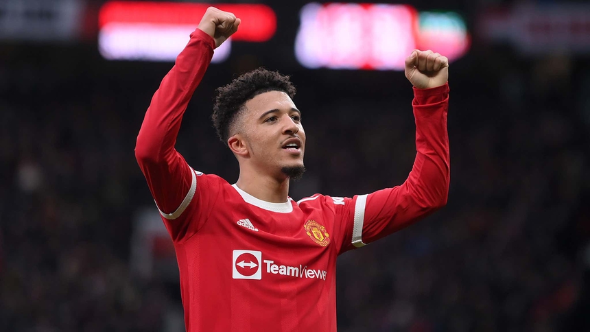 Bên trong sự nghiệp ảm đạm của Jadon Sancho ở MU: Bị từ chối áo số 7, là 'nạn nhân' của Ronaldo & scandal với Erik ten Hag - Ảnh 2. Bên trong sự nghiệp ảm đạm của Jadon Sancho ở MU: Bị từ chối áo số 7, là 'nạn nhân' của Ronaldo & scandal với Erik ten Hag - Ảnh 2.