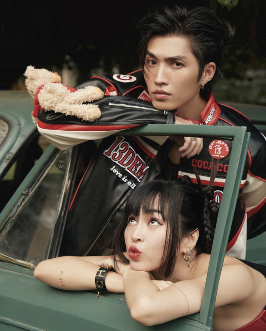 Cody - Khánh Vân mừng thành tích "Liên và Đạt" với bộ ảnh "tình bể bình" - Ảnh 4.