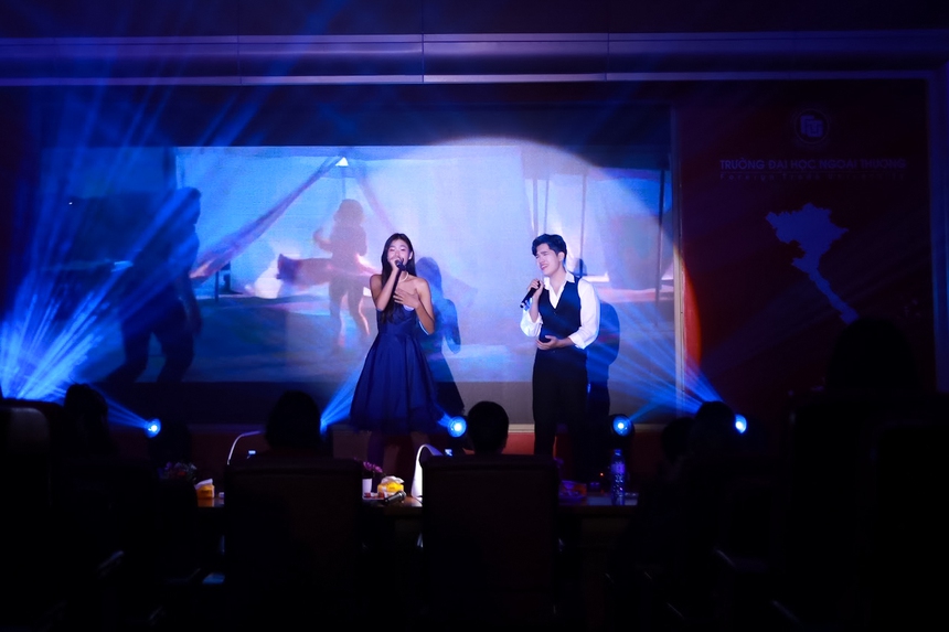 Ấn tượng phần thi tài năng tại Duyên dáng Ngoại thương 2023 - Ảnh 5.