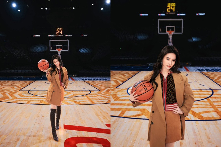 Lưu Diệc Phi khoe nhan sắc thăng hạng ấn tượng tại Paris - Ảnh 1.