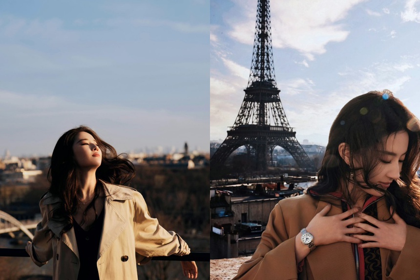 Lưu Diệc Phi khoe nhan sắc thăng hạng ấn tượng tại Paris - Ảnh 4.