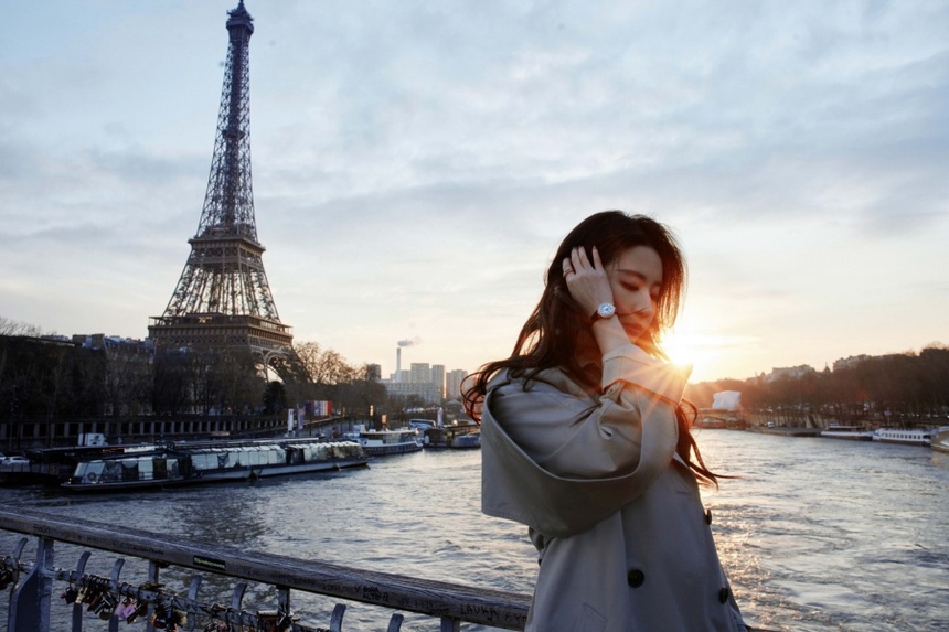 Lưu Diệc Phi khoe nhan sắc thăng hạng ấn tượng tại Paris - Ảnh 3.