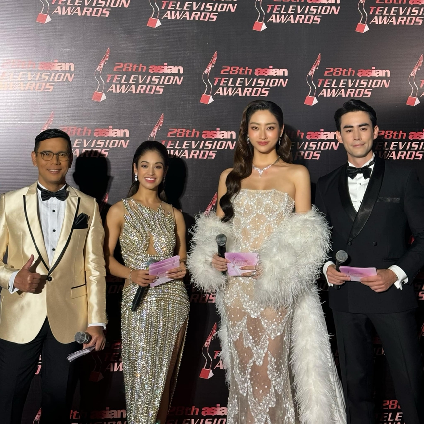 Lương Thùy Linh - nàng hậu 2k đầu tiên làm host tại Asian Television Awards  - Ảnh 9.