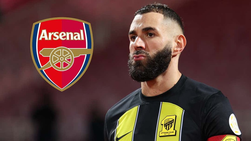 Hàng công Arsenal: Benzema là giải pháp ngắn hạn hoàn hảo? - Ảnh 1. Hàng công Arsenal: Benzema là giải pháp ngắn hạn hoàn hảo? - Ảnh 1.
