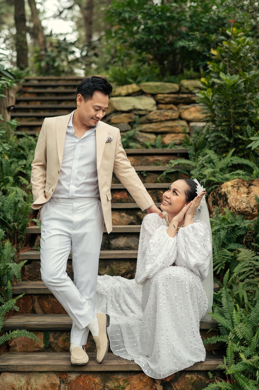 Nguyễn Đức Cường nhiều cảm xúc trong sáng tác tặng vợ mới cưới Vũ Hạnh Nguyên - Ảnh 5.