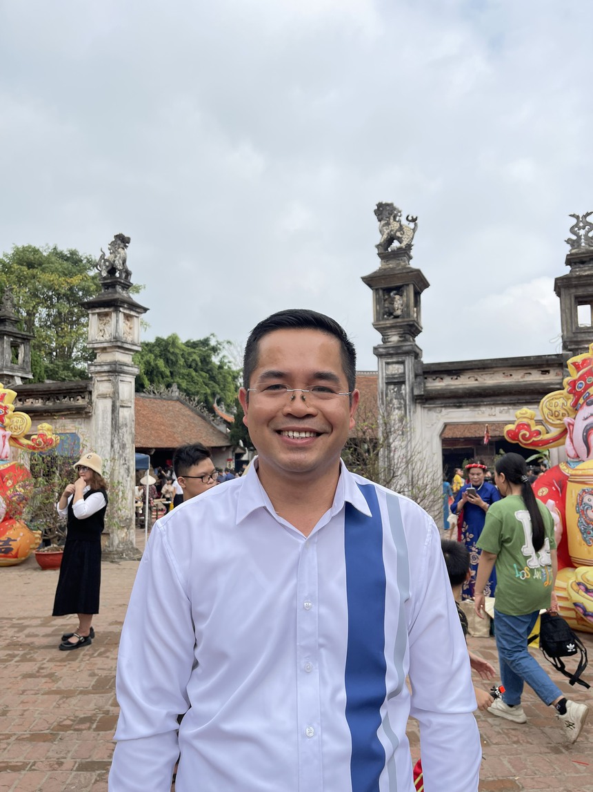 Độc đáo "Tết làng Việt" 2024 tại Làng cổ Đường Lâm - Ảnh 8.