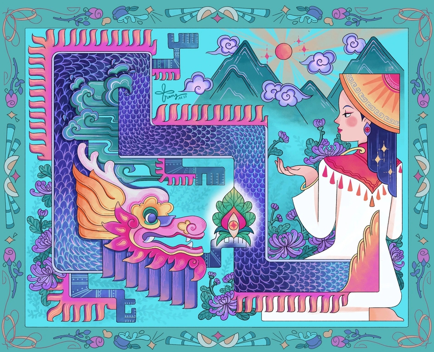 'Vẽ con rồng' - cầu nối khơi nguồn sáng tạo - Ảnh 7.