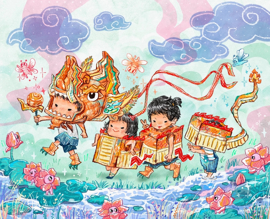 'Vẽ con rồng' - cầu nối khơi nguồn sáng tạo - Ảnh 6.