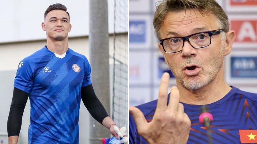 Nguyễn Filip đang bắt hay, HLV Troussier bất ngờ hỏi tình hình nhập tịch của Patrik Lê Giang - Ảnh 2.