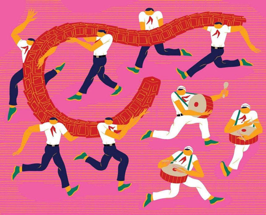 Đến Văn Miếu-Quốc Tử Giám và Hoàng Thành Thăng Long ngắm linh vật Rồng của các họa sỹ trẻ - Ảnh 18.