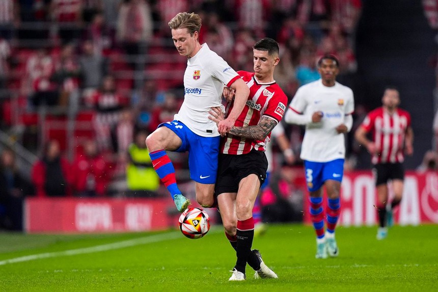 Rượt đuổi ngoạn mục, Barcelona bị Athletic Bilbao hạ gục sau 120 phút nghẹt thở - Ảnh 2. Rượt đuổi ngoạn mục, Barcelona bị Athletic Bilbao hạ gục sau 120 phút nghẹt thở - Ảnh 2.