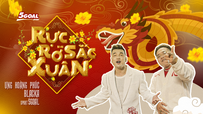 Lý do Ưng Hoàng Phúc chọn 5Goal Sport đồng hành trong MV "Rực Rỡ Sắc Xuân" - Ảnh 2.