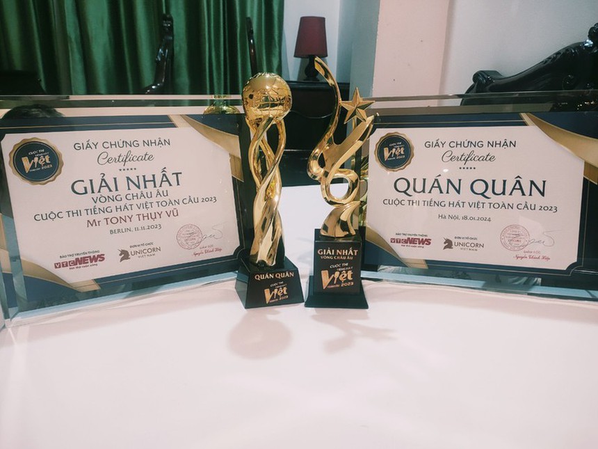 Thụy Vũ (AC&M) giành cú đúp giải tại cuộc thi “Tiếng hát Việt toàn cầu” - Ảnh 3. Thụy Vũ (AC&M) giành cú đúp giải tại cuộc thi “Tiếng hát Việt toàn cầu” - Ảnh 3.